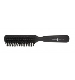 Brosse à cheveux poil de sanglier plate