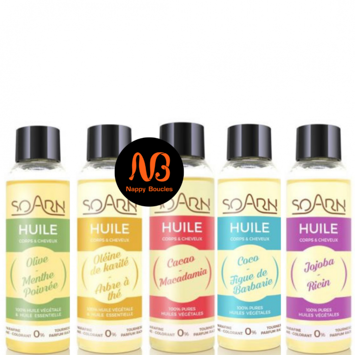 Coffret 100% pure huiles naturels Soarn Coffret 100% pure huiles naturels Soarn