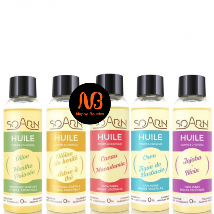 Coffret 100% pure huiles naturels Soarn