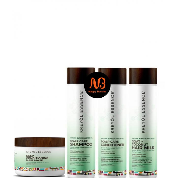 PACK SOIN HYDRATANT AU RICIN D' HAITI KREYOL ESSENCE PACK SOIN HYDRATANT AU RICIN D' HAITI KREYOL ESSENCE
