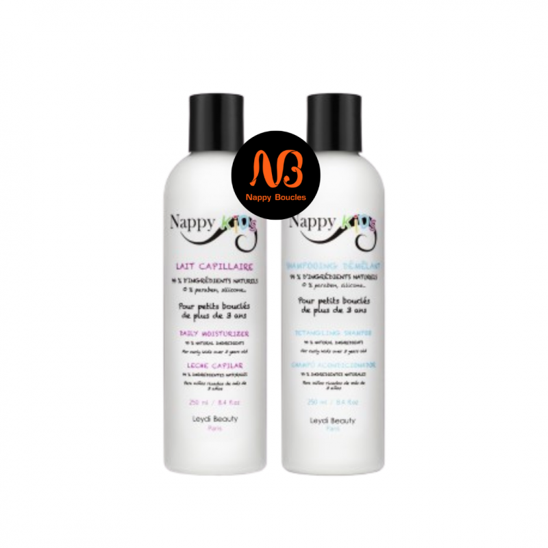 Pack Enfant DUO démêlant NAPPY QUEEN 