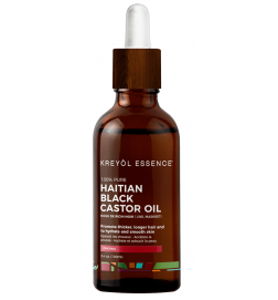 huile de ricin d' Haiti 100% naturelle / Haitian Black Castor Oil - kreyol essence