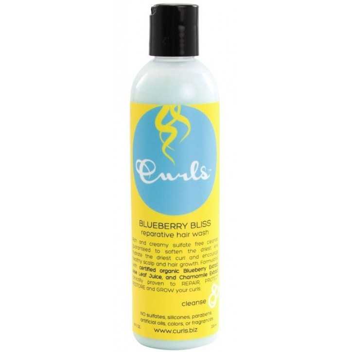 SHAMPOING HYDRATANT & RÉPARATEUR MYRTILLE / BLUEBERRY BLISS REPARATIVE HAIR WASH CURLS SHAMPOING HYDRATANT & RÉPARATEUR MYRTILLE / BLUEBERRY BLISS REPARATIVE HAIR WASH CURLS