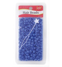 Perles Bleu pour cheveux