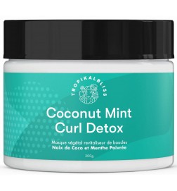 Masque poudre rhassoul et noix de coco curl detox Tropikalbliss