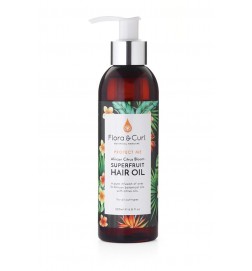 Huiles Nourrissantes African Citrus Superfruit Hair Oil Flora & Curl
