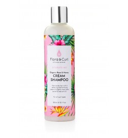 Shampoing doux Organic Rose & Honey Cream Shampoo Flora & Curl