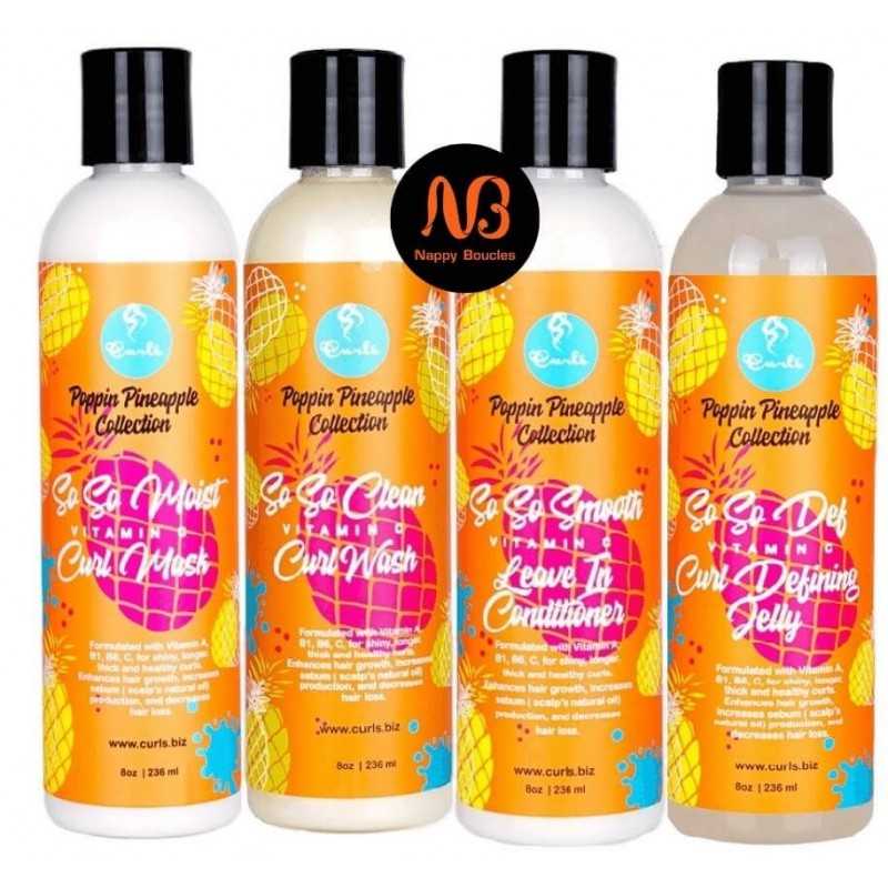 pack cheveux soin boucles Curls Poppin Pi
