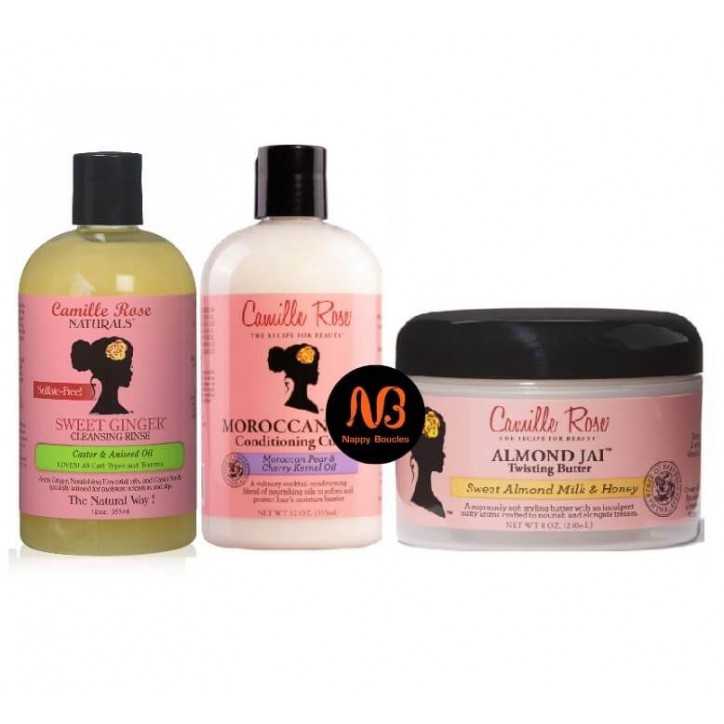 Pack soin coiffant Camille Rose Naturals