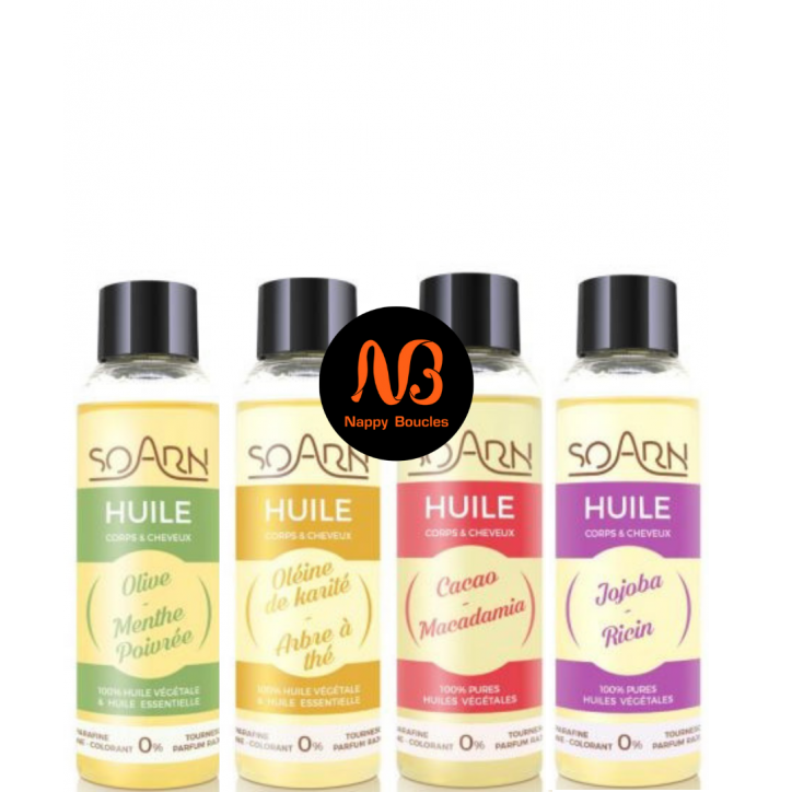 Coffret 100% pure huiles naturels Soarn Coffret 100% pure huiles naturels Soarn