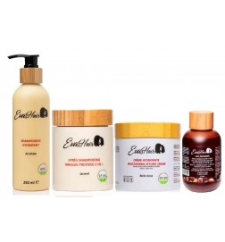Pack soin pousse à l'huile de Ricin d'Haiti Evas hair