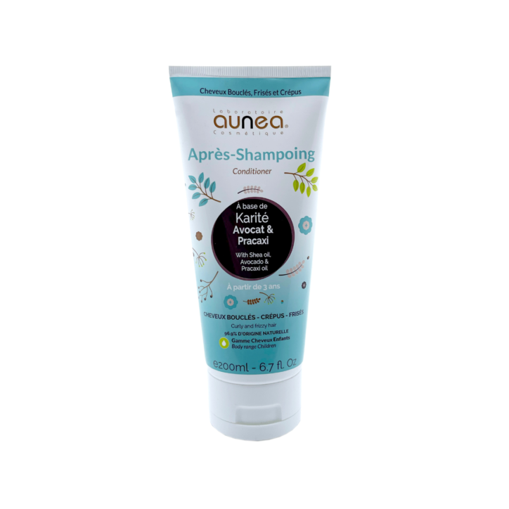 Après shampoing démêlant bébé et enfant Aunéa Après shampoing démêlant bébé et enfant Aunéa