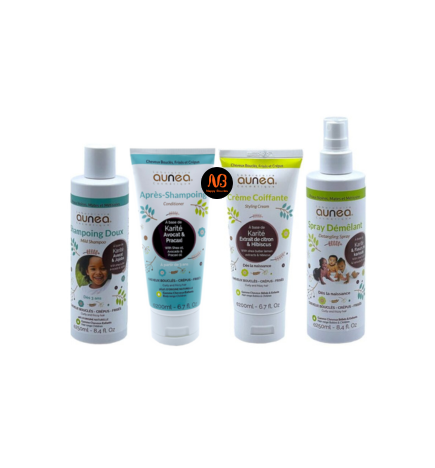 Pack soin démêlant bébé & enfant Aunéa