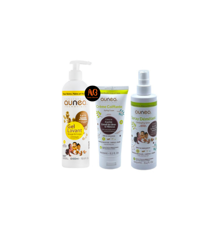 Pack complet soin cheveux et corps bébé & Enfant Aunéa