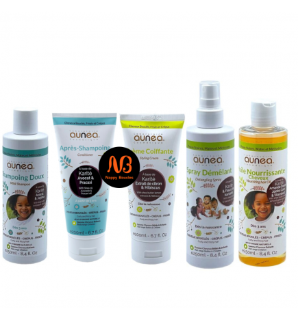Pack complet soin cheveux et corps bébé & Enfant Aunéa