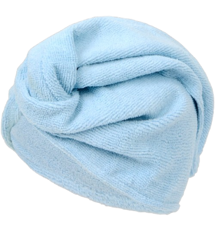 Serviette micro fibre à cheveux