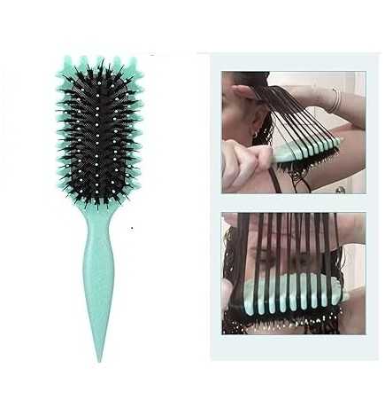 Brosse boucles démêlante
