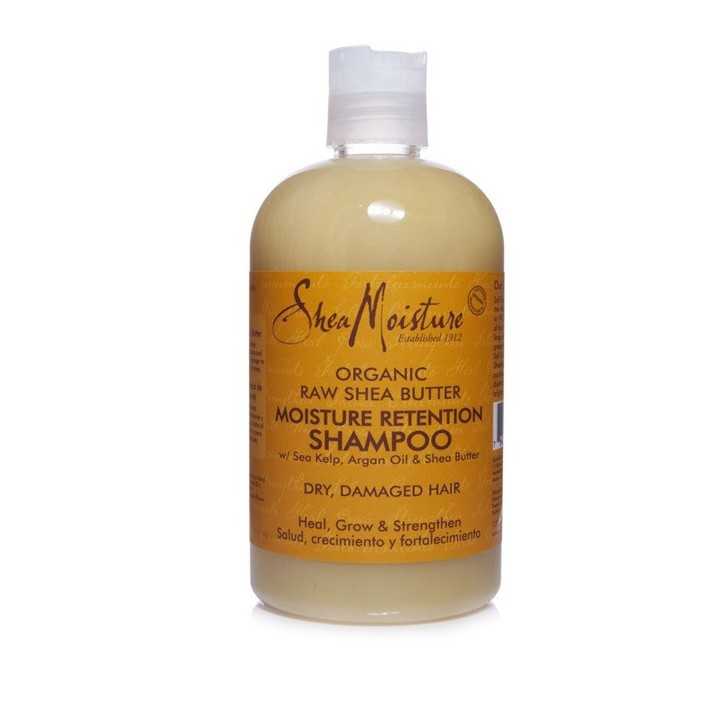 Shampoing réparateur Karité & argan / moisture retention shea moisture Shampoing réparateur Karité & argan / moisture retention shea moisture