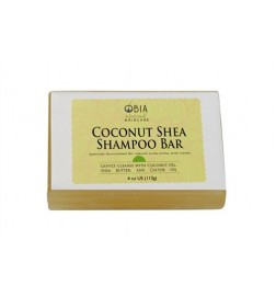 shampoing bar savon / coconut & shea shampoo obia natural