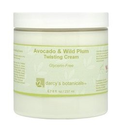 crème hydratante styling / avocado & plum twist darcy's botanicals