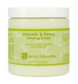crème hydratante Avocat - Miel / avocado & honey twisting darcy's botanicals