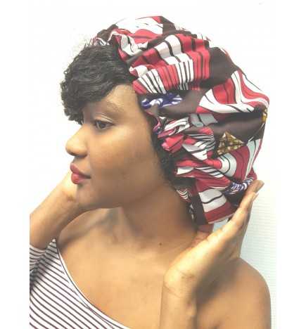 Bonnet wax & satin rose y j c dreadyy lockseuse