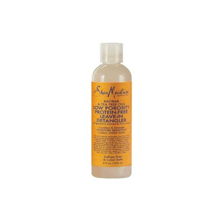 leave in conditionner baobab & Tea tree faible porosité shea moisture leave in conditionner baobab & Tea tree faible porosité shea moisture