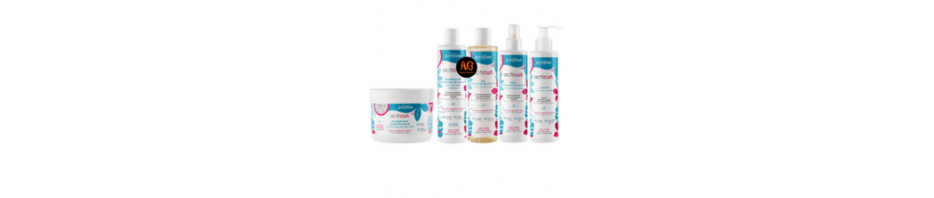 ACTICURL Gamme de soins nourrissant Cheveux Boucles Frisés